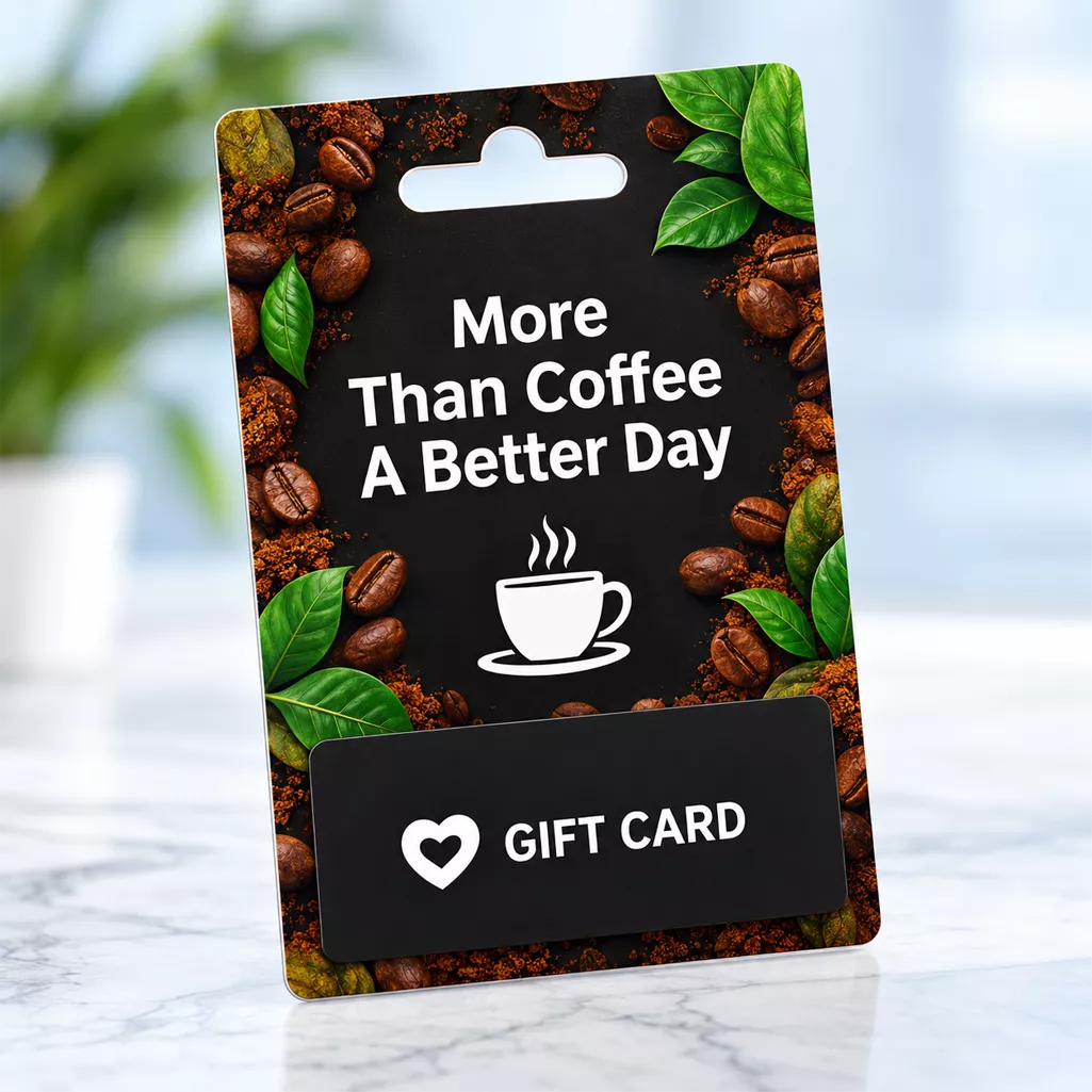 Hanging Gift Card Printing With Custom Details