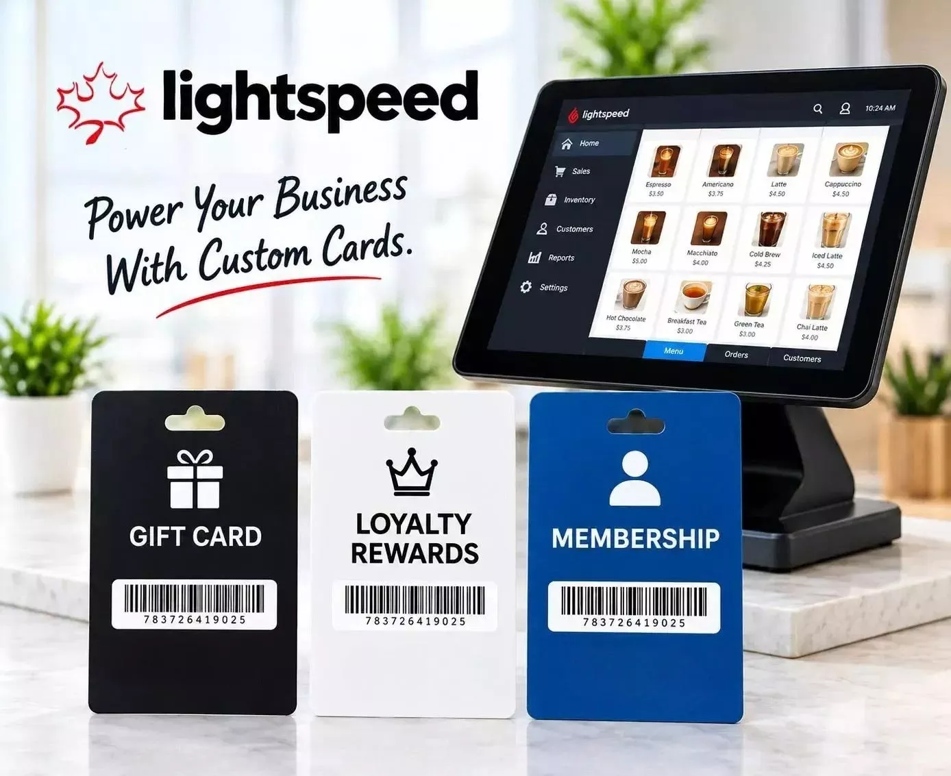 light speed business card